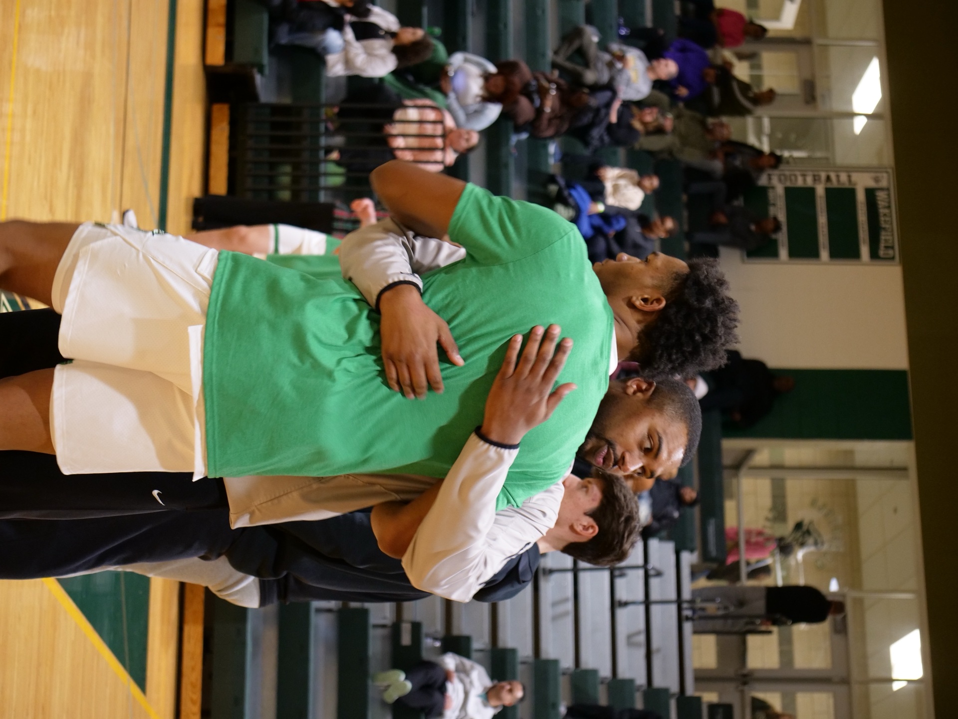 Coach G mentorship moment